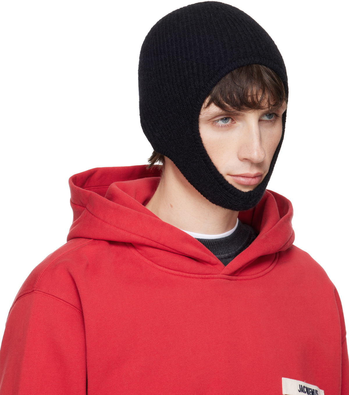 JACQUEMUS Black 'The Gros Grain' Beanie