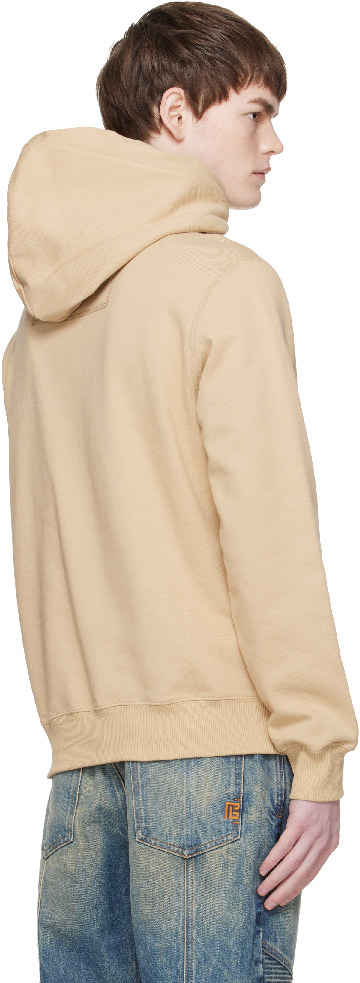 Lanvin Tan 'Lanvin Ribbon' Hoodie