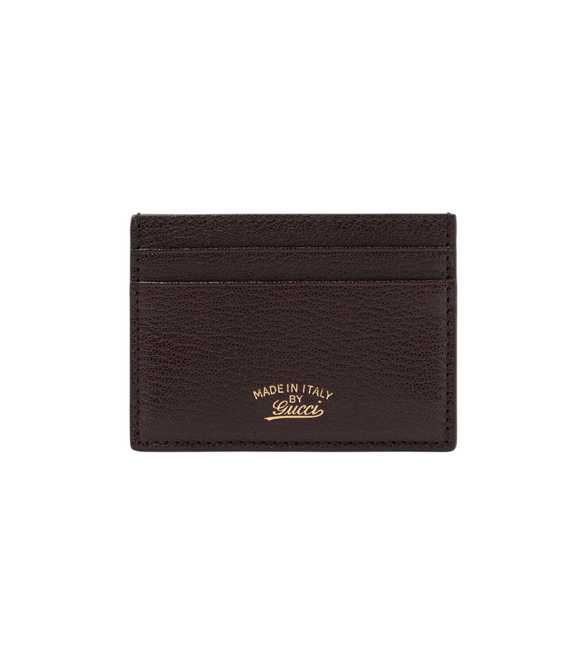 GUCCI - Jumbo Gg Leather Credit Card Case Gucci