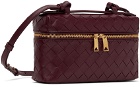 Bottega Veneta Burgundy Vanity Case Bag