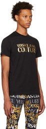 Versace Jeans Couture Black Cotton T-Shirt