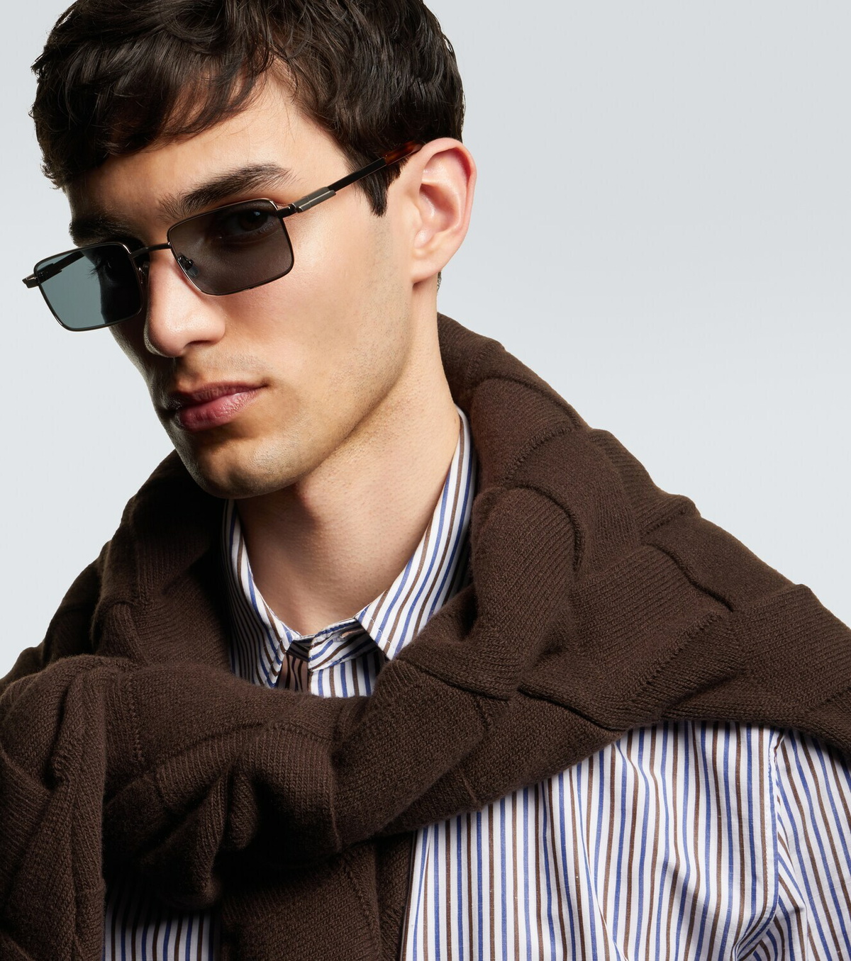 Bottega Veneta Classic rectangular sunglasses