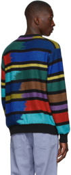 PS by Paul Smith Black & Multicolor Mixed Stripe Sweater