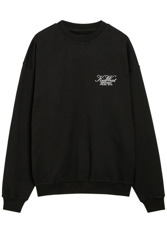 Photo: Kidwest Logo-print Cotton Sweatshirt Stone