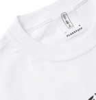 FLAGSTUFF - Kaneko Tomiyuki Printed Cotton-Jersey T-Shirt - White
