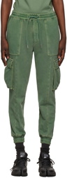 Juun.J Khaki Slim Cargo Lounge Pant