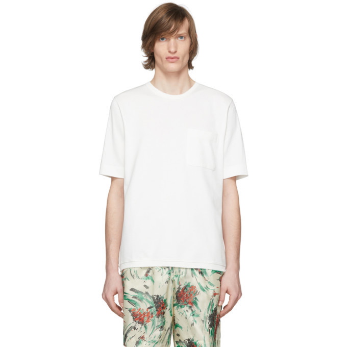 Photo: Dries Van Noten Off-White Pocket Hobir T-Shirt