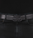 Balenciaga Monaco BB leather belt