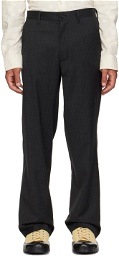 Sunflower Gray Twisted Trousers