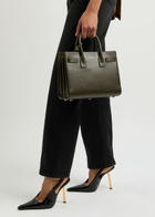 Saint Laurent Sac De Jour Baby Leather top Handle bag - Olive - One Size
