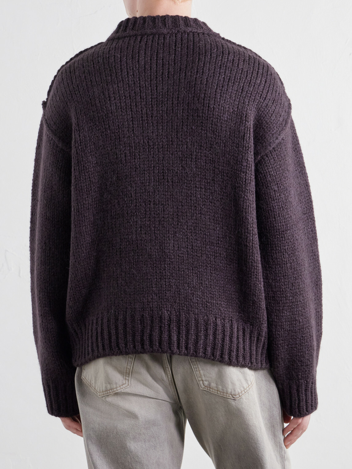 Our Legacy - Wool and Alpaca-Blend Sweater - Brown