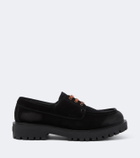 Prada Suede boat shoes
