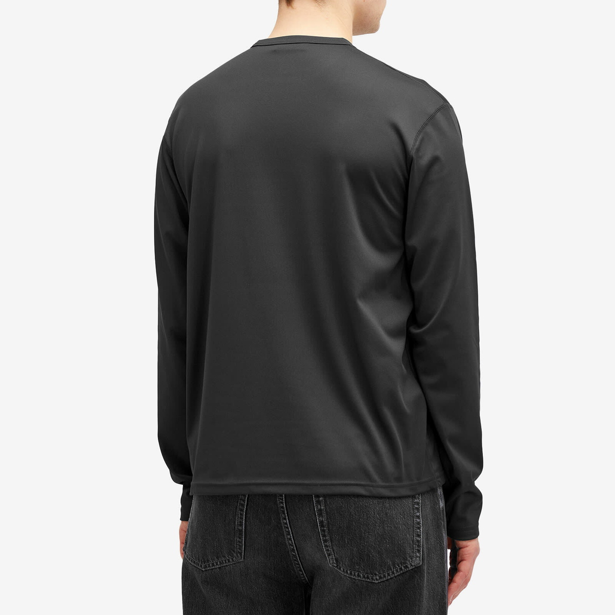 Jil Sander Men's Plus Long Sleeve Active T-Shirt in Black
