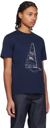 A.P.C. Navy Jeannot T-Shirt