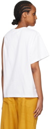 AGOLDE White Della T-Shirt