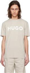 Hugo Gray Bonded T-Shirt