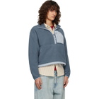 The North Face Blue Yumiori Off Peak 1/2-Zip Jacket