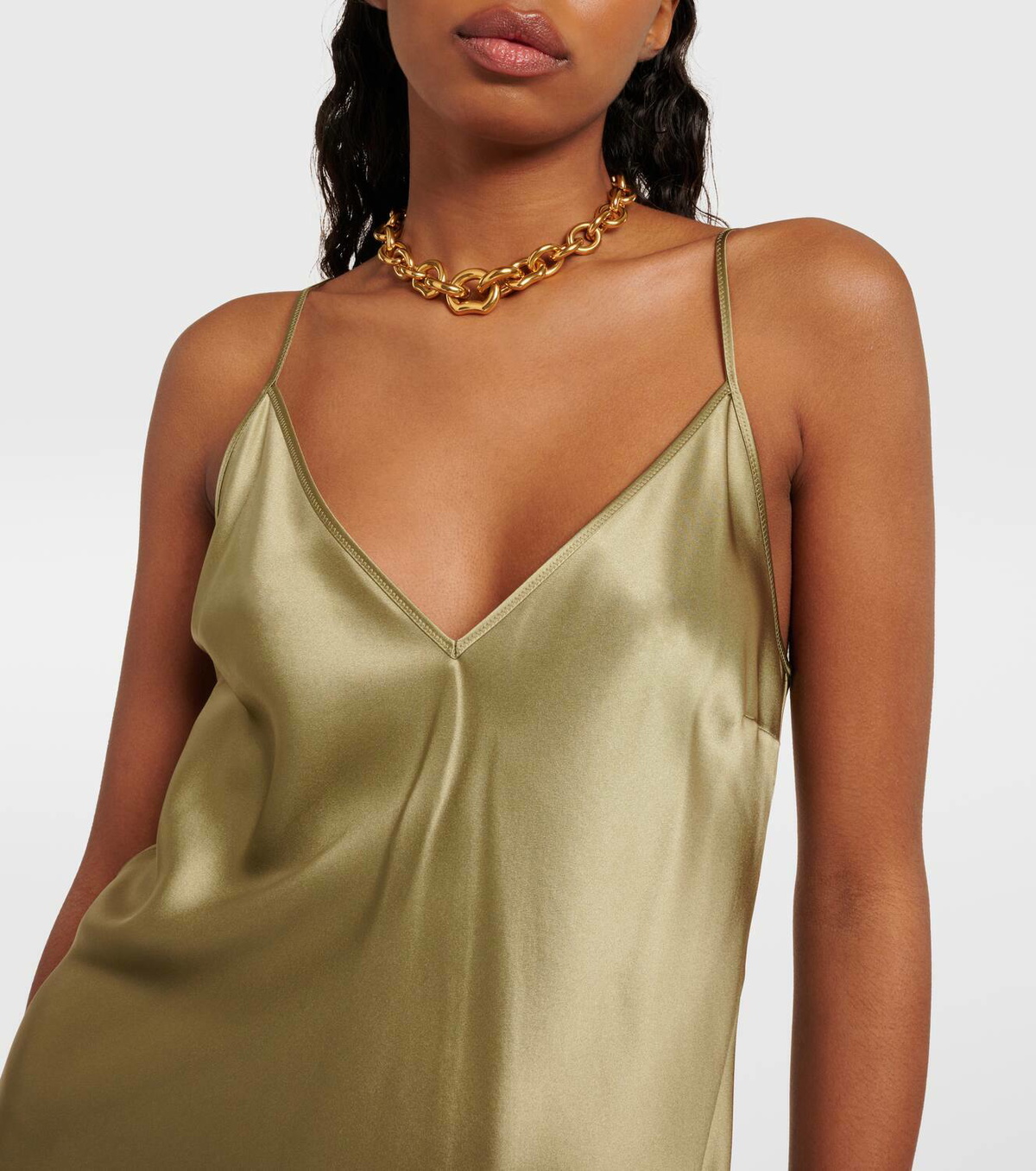 Joseph Clea silk satin slip dress Joseph