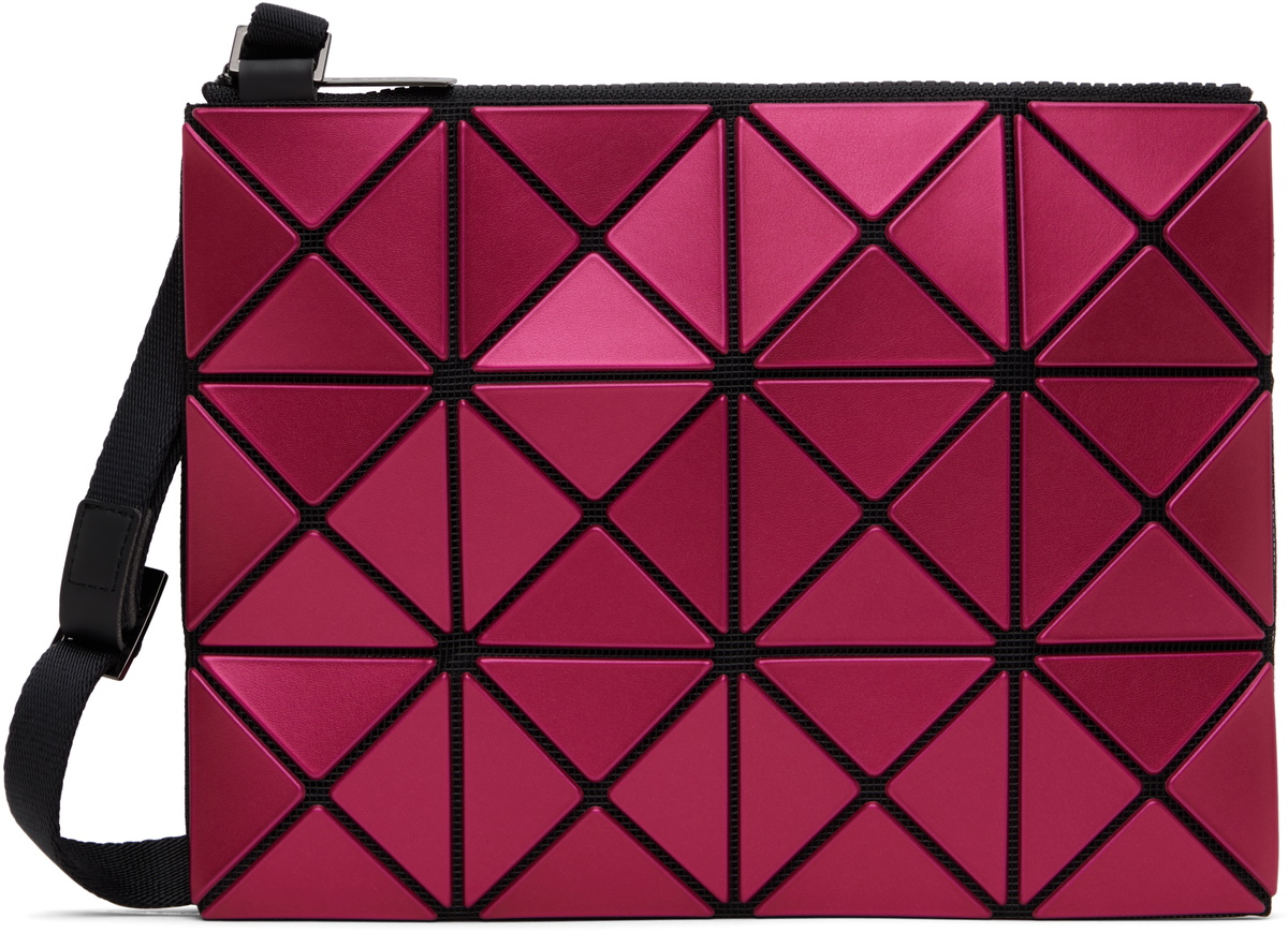 BAO BAO ISSEY MIYAKE Pink Lucent Metallic Bag Bao Bao Issey Miyake
