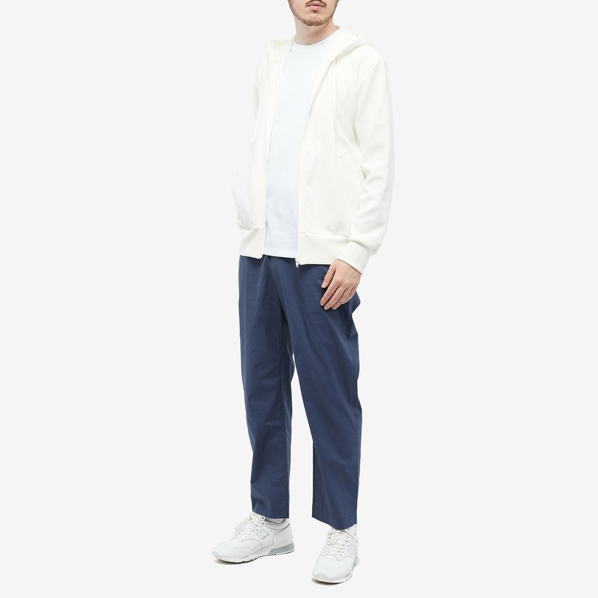 Comme des Garçons Play Men's Invader Hoody in Off White Comme des ...