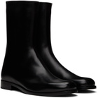Bottega Veneta Black Cushion Lux Boots