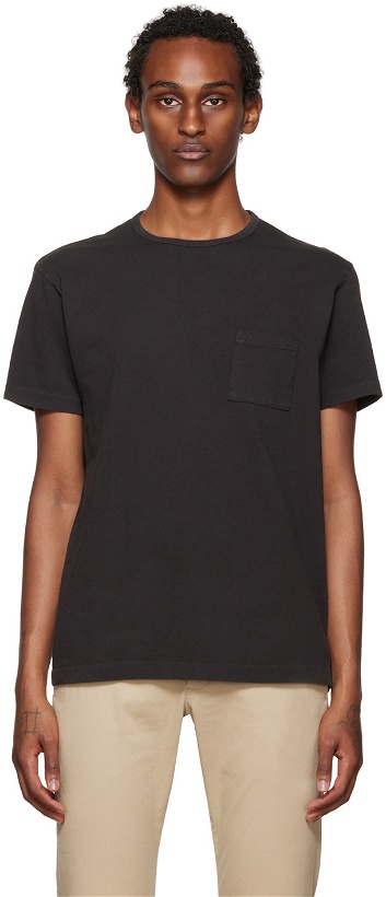 Photo: RRL Two-Pack Black Garment-Dyed T-Shirts