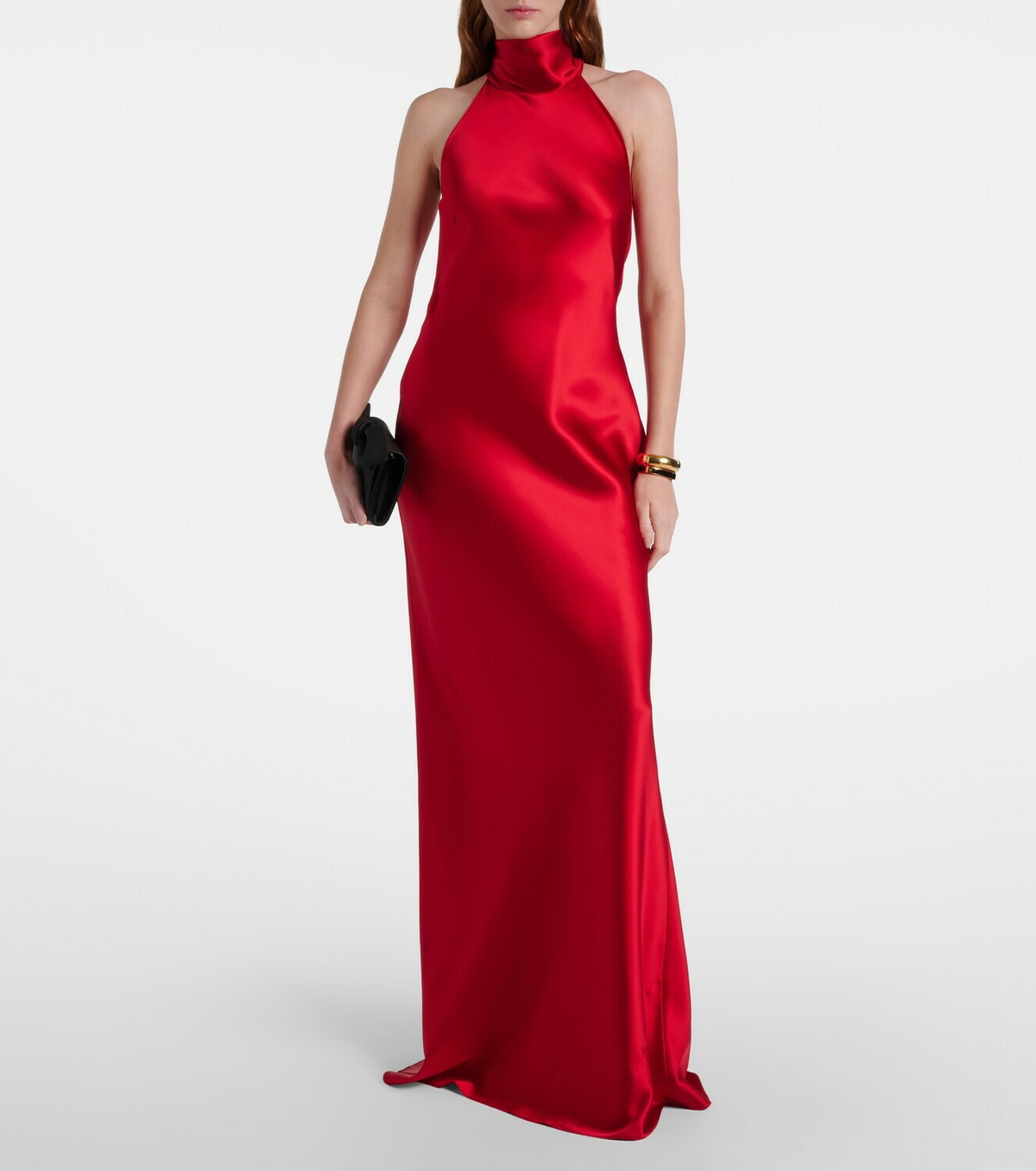 Ralph Lauren Collection Halterneck satin gown