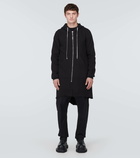 DRKSHDW by Rick Owens Oversized cotton jersey hoodie