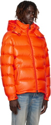 Moncler Orange Maya Down Jacket