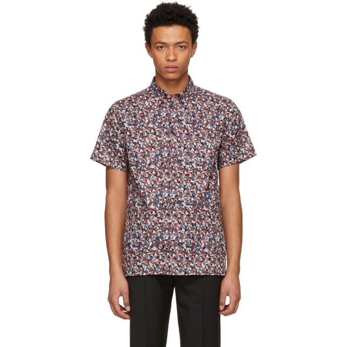 Photo: PS by Paul Smith Multicolor Floral Shirt 