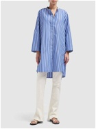 'S MAX MARA Rovigo Cotton Poplin Striped Long Shirt