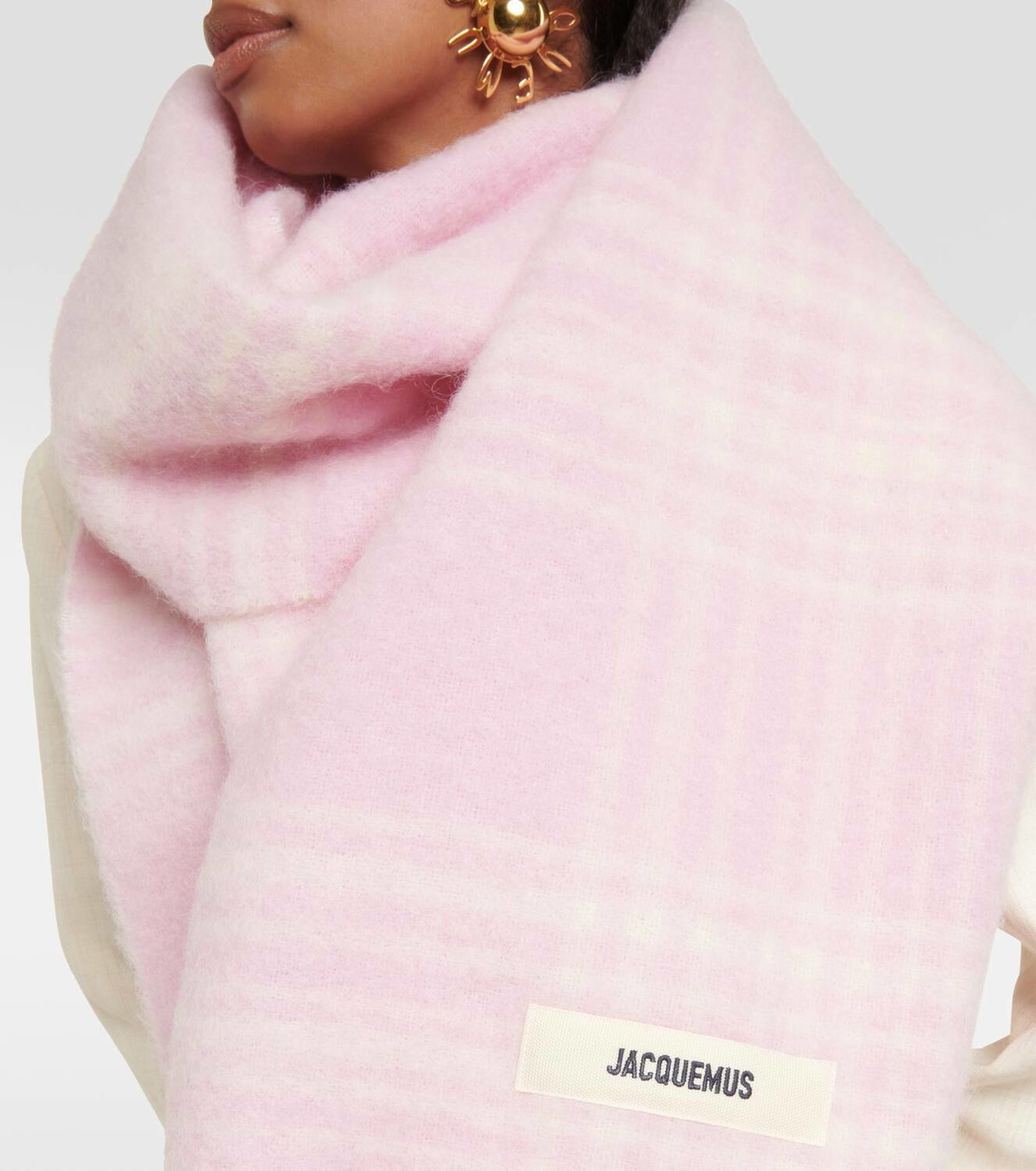 Jacquemus L'Écharpe Carro wool-blend scarf Jacquemus