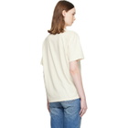 MM6 Maison Margiela Beige Patch T-shirt