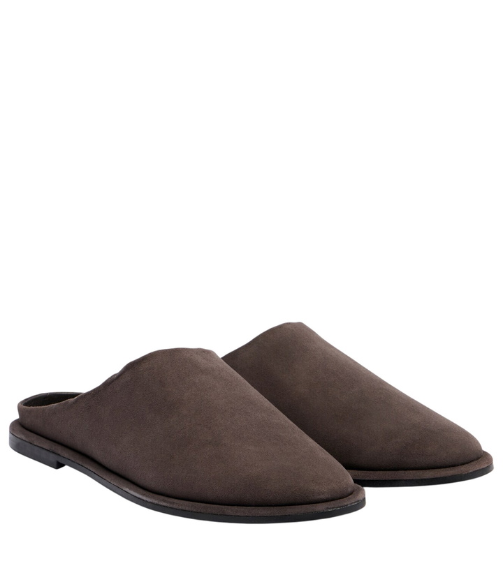 Photo: A.Emery Spencer suede mules