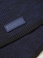 Jacquemus - Teramo Ribbed Cotton-Blend Polo Shirt - Blue