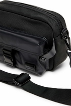 Diesel Multi-Pkts - Crossbody bag in nylon with flap pocket - Crossbody Bags - Unisex - Black