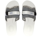 Suicoke Men's Padri in White/Grey