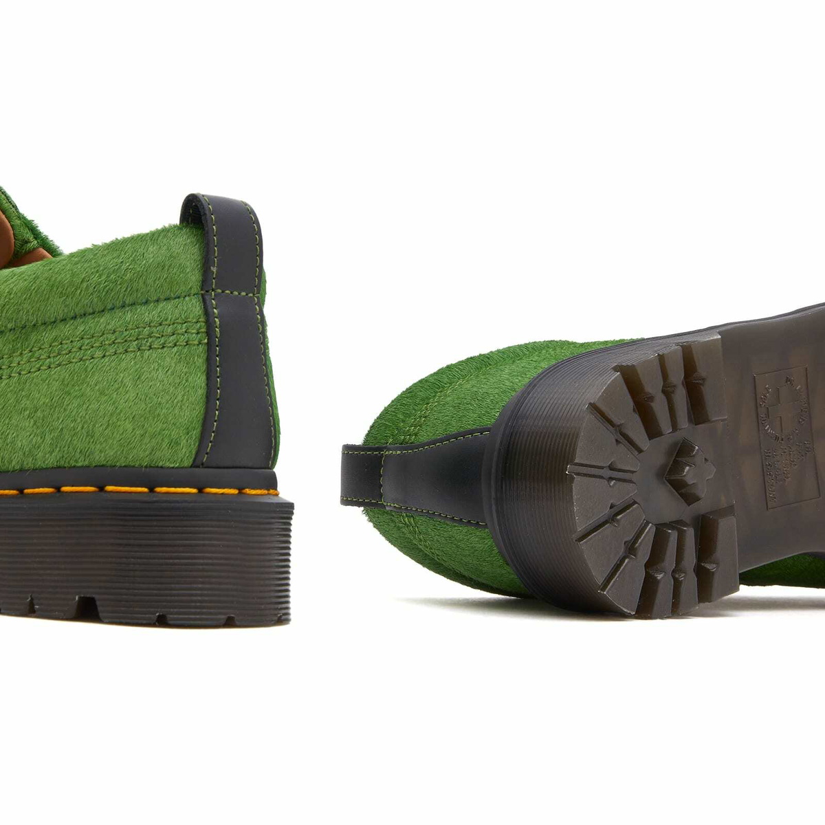 Dr. Martens Men's x Awake Lowell Shoe in Vibrant Green Hair Dr. Martens Men's x Awake Lowell Shoe in Vibrant Green Hair