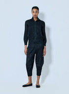 Pleats Please Issey Miyake Pleated Zip-Up Jacket