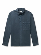 NN07 - Cohen 5029 Garment-Dyed Twill Shirt - Blue