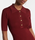 Rebecca Vallance Knitted polo dress