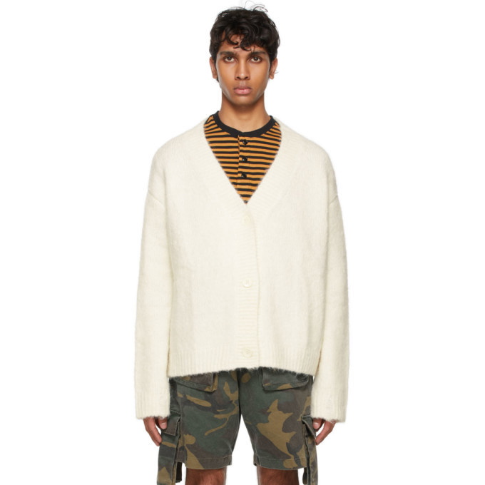 Photo: Rhude Off-White Monte Carlo Cardigan