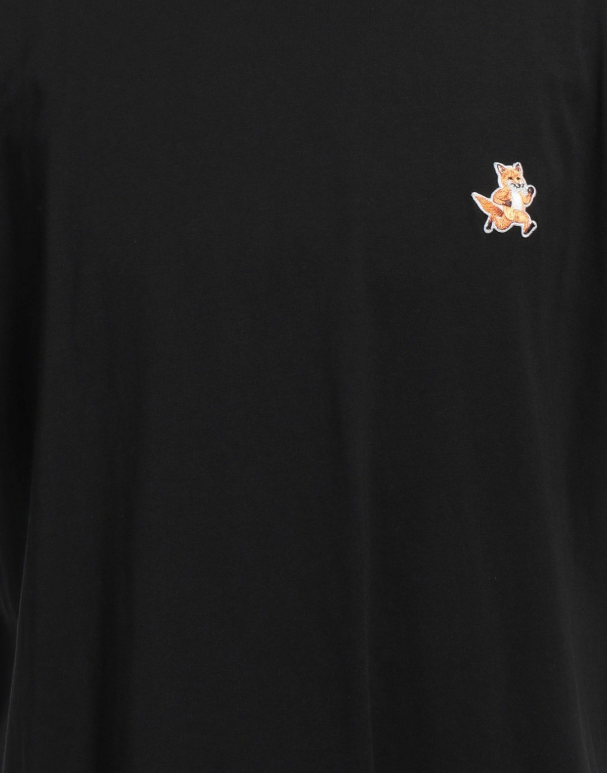 Maison Kitsuné Mens T-shirt in Black