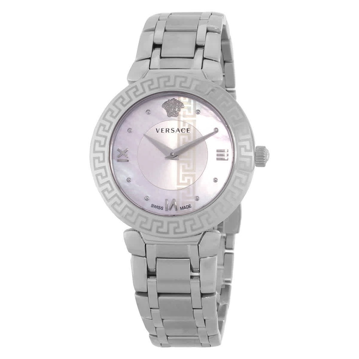 Photo: Versace Daphnis Quartz White Dial Ladies Watch VE1601018