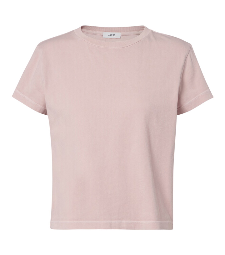 Photo: Agolde Adine cotton jersey T-shirt