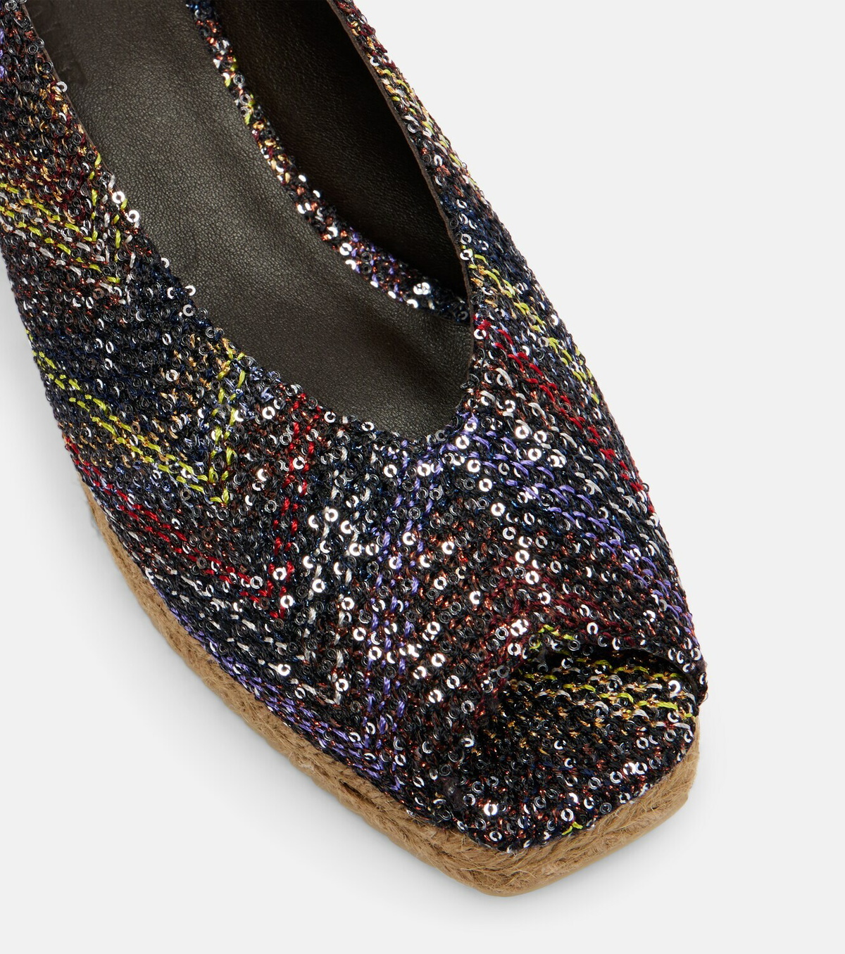 Missoni Joy 30 sequined espadrille wedges
