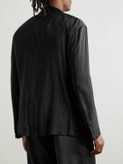 Barena - Rizzo Grao Textured Woven Blazer - Black