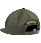 WTAPS - Militia Logo-Embroidered Twill Baseball Cap - Green