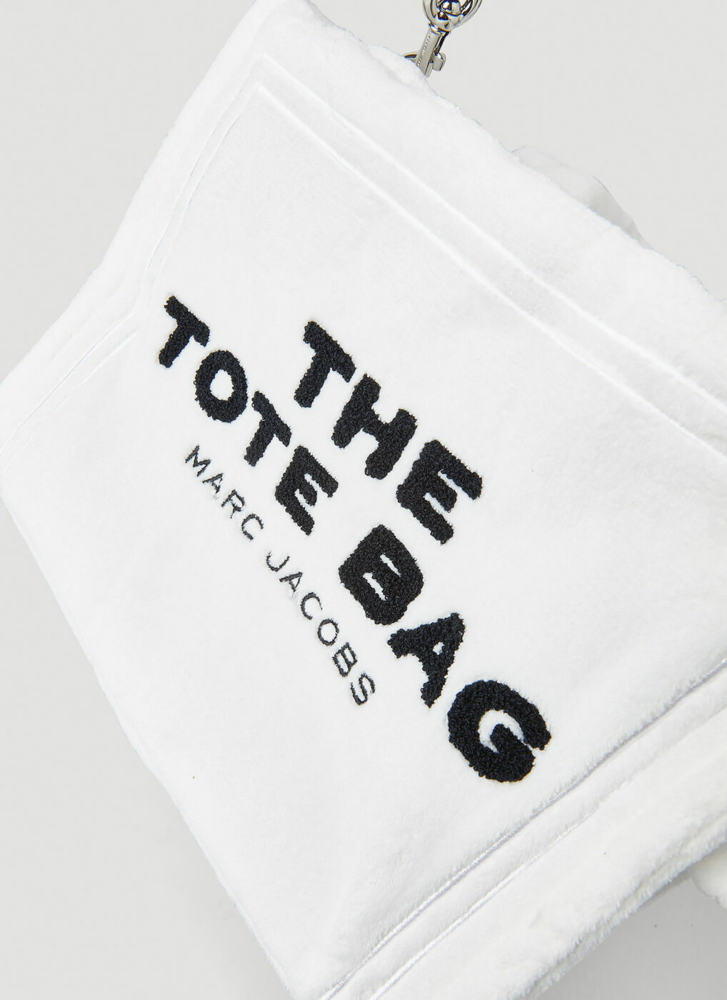 White Terry Cloth Bag Medium