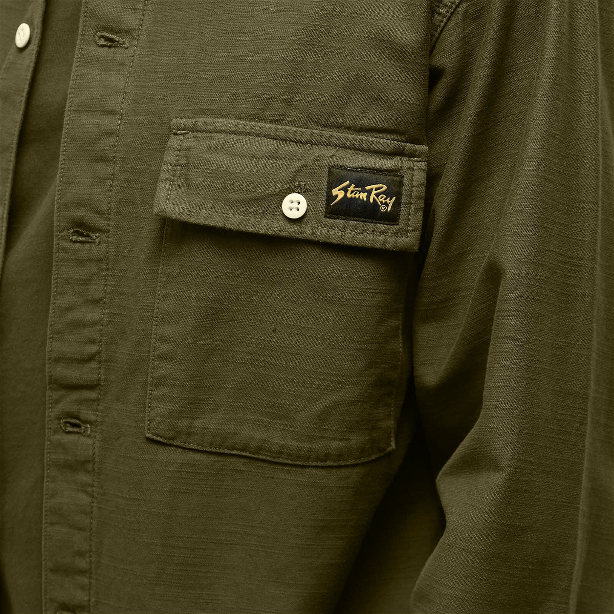 Stan Ray Men's CPO Overshirt in Olive Stan Ray